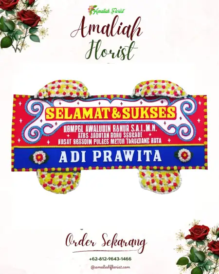 Papan Bunga Ucapan Selamat Sikambang
